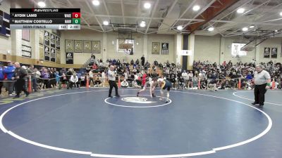 132 lbs Semifinal - Aydin Lamb, Wakefield vs Matthew Costello, Hanover