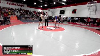 132 lbs Semifinal - Benjamin Wimberly, San Clemente vs Slava Shahbazyan, Chaminade