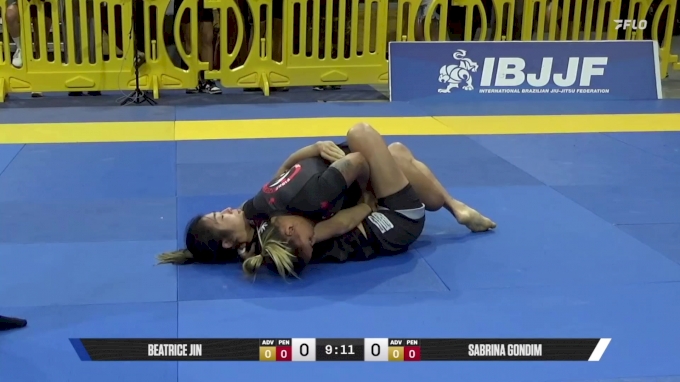 Sabrina Gondim vs Beatrice Jin 2025 Pan IBJJF Jiu-Jitsu No-Gi