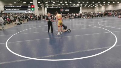 132 lbs Champ. Rd Of 64 - Aidan McMurtry, BullTrained Wrestling vs Jackson McCurley, Shelton Wrestling Academy