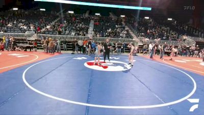 92 lbs Cons. Semi - Carter Pierpoint, Top Of The Rock Wrestling Club vs Gavin Arnoldi, Top Of The Rock Wrestling Club