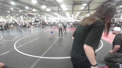 43 lbs Round Of 16 - Elila Jean Harlan, So Cal Hammers vs Vincenzo Mota, Tucson Cyclones
