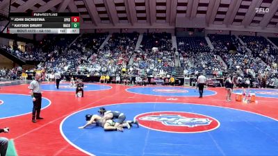 4A-150 lbs Cons. Round 1 - John DiCristina, St Pius X School vs Kayden Drury, Ware County