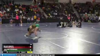 110 lbs Champ. Round 3 - Jalynn Goodale, Osage vs Ellie Weets, Vinton-Shellsburg