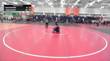 184 lbs Quarterfinal - Jamie Evarts, Williams College vs Zach Swyers, RIT