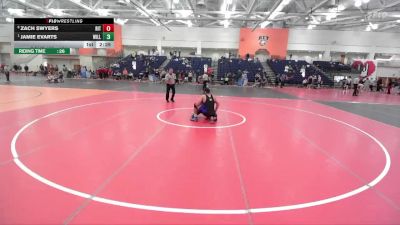 184 lbs Quarterfinal - Jamie Evarts, Williams College vs Zach Swyers, RIT