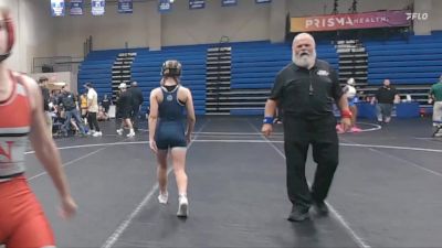 110 lbs Champ. Round 1 - Celeste Welch, Newberry vs Madison Northern, Lincoln Memorial