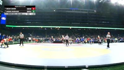 D3-138 lbs Semifinal - Bear Geibe, Constantine vs Aiden Durham, Grass Lake