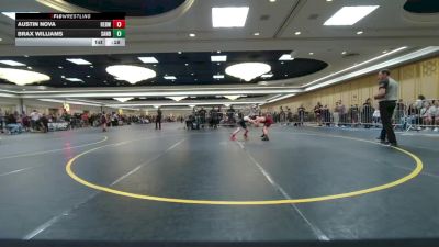 87 lbs Consi Of 8 #2 - Austin Nova, Redwood WC vs Brax Williams, Sanderson Wr Ac