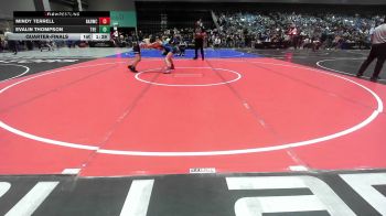 94 lbs Quarterfinal - Mindy Terrell, Bay Area Dragons vs Evalin Thompson, The Snake Pit Wrestling