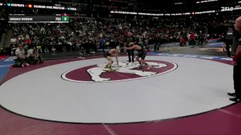 113-4A Champ. Round 1 - JJ Rivera, Canon City vs Urijah Duran, Pueblo East