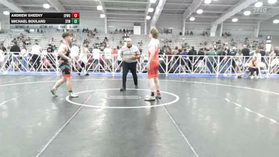 160 lbs Rr Rnd 1 - Andrew Sheehy, Sly Fox Black - HSB vs Michael Boulard, Shore Thing Surf - HSB