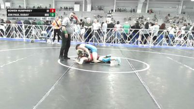120 lbs Rr Rnd 1 - Rowen Humphrey, Buffalo Valley Blue - HSB vs Jon Paul Dubay, MetroWest United Storm - HSB