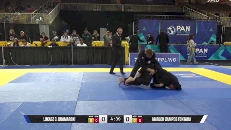 Marlon Campos Fontana vs Lukasz C. Kramarski 2025 Pan Jiu Jitsu IBJJF Championship