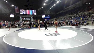 170 lbs Cons. Sub-rd Of 32 - Allyson Alaniz, TX vs Laynie Vaughan, WI