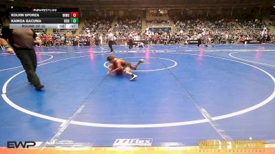 55 lbs Round Of 32 - Kolvin Sforza, Rising Kingz vs Kainoa Gacuma, Reign WC