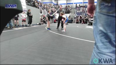60 lbs Consi Of 4 - Liam Matherly, Bridge Creek Youth Wrestling vs Ezra Nealy, Berryhill Wrestling Club