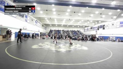 160 lbs Cons. Round 4 - Ashliegh Terry, Cuesta College vs Alejandra Ochoa, San Joaquin Delta College