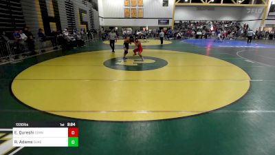 133D lbs Rr Rnd 2 - Ethan Qureshi, Cornell vs Ray Adams, Duke