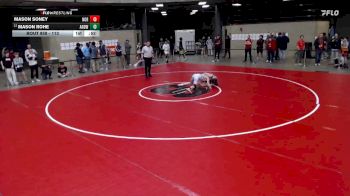 113 lbs Quarterfinal - Mason Rohe, Andrew vs Mason Soney, Normal