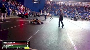 106 lbs Cons. Round 1 - Eddie Hufnagel, Paramus Catholic vs Billy Pernot, St. Georges