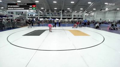 138 lbs Round Of 16 - Dylan Markey, Essex Junction vs Mason Fitzsimmons, Cumberland