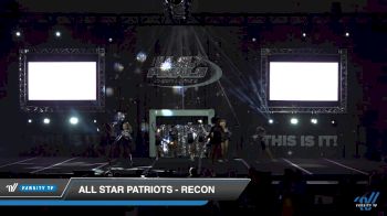All Star Patriots - Recon [2019 Junior - Small 3 Day 1] 2019 US Finals Kansas City