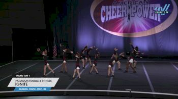 Paragon Tumble & Fitness - Ignite [2025 L1.1 Youth - PREP - D2 Day 1] 2025 Cheer Power Prep Nationals & Galveston Showdown