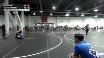 144 lbs Round Of 16 - Cole Lewis, Rancho Bernardo WC vs Jaxson McBroom, Aniciete TC