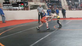 70_B lbs Round Of 64 - Mason Haught, Canon McMillan vs Dempsey Revell, North Hills