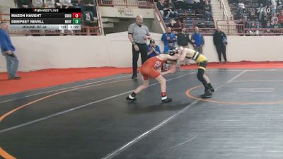 70_B lbs Round Of 64 - Mason Haught, Canon McMillan vs Dempsey Revell, North Hills