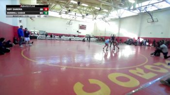 115 lbs Cons. Round 2 - Jezebell Casas, Norco vs Igby Zamora, JW North