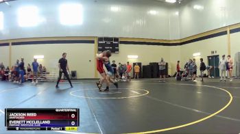 215 lbs Quarterfinal - Jackson Reed, Unattached vs Everett Mcclelland, Portage Wrestling Club