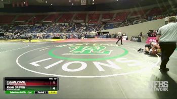 2A/1A-150 1st Place Match - Ryan Griffin, Illinois Valley vs Tegan Evans, Enterprise/Wallowa