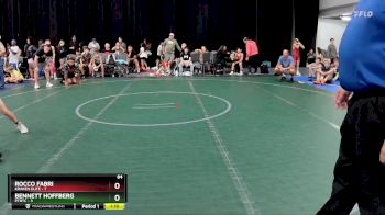 84 lbs Semis (4 Team) - Bennett Hoffberg, PTRTC vs Rocco Fabri, Kraken Elite