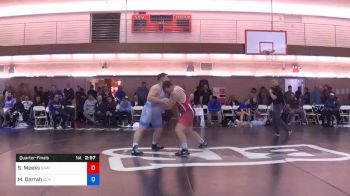 130 kg Quarterfinal - Sanford Meeks, Unattached vs Max Darrah, Cliff Keen Wrestling Club