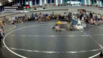 76 lbs Quarterfinals (8 Team) - Zane Gustafson, Florida Scorpions vs Daemeon Coleman, MF Purge Elite