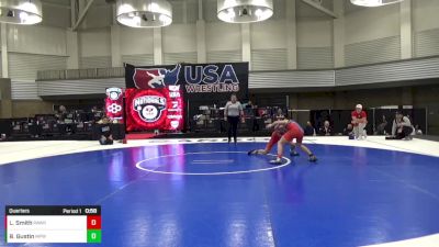 14U Boys - 84 lbs Quarters - Logan Smith, Rampage Wrestling vs Brody Gustin, Michigan Premier WC