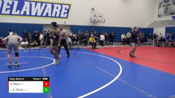 138 lbs Cons. Round 3 - Dustin Elliott, Sussex Tech vs Angel Mejia, Roselle Park