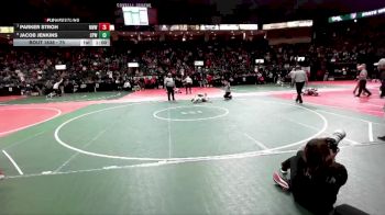 75 lbs Semifinal - Jacob Jenkins, CPWA vs Parker Stroh, NWW2
