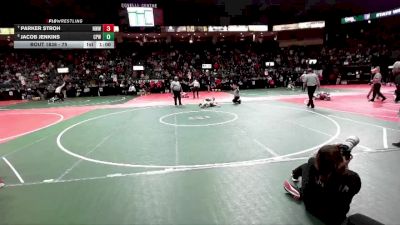 75 lbs Semifinal - Jacob Jenkins, CPWA vs Parker Stroh, NWW2