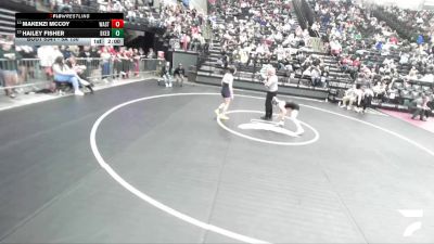 5A 130 lbs Cons. Semi - Makenzi McCoy, Wasatch vs Hailey Fisher, Box Elder