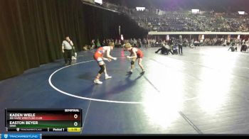 160 lbs Semifinal - Kaden Wiele, Big Game Wrestling Club vs Easton Beyer, Iowa