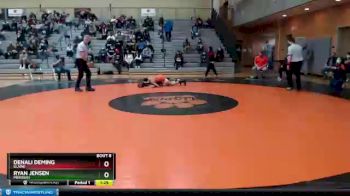 106 lbs Quarterfinal - Ryan Jensen, Meridian vs Denali Deming, Blaine