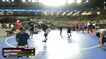 2A 106 lbs Quarterfinal - Solomon Peterson, Heritage vs Noah Scribner, Brandon