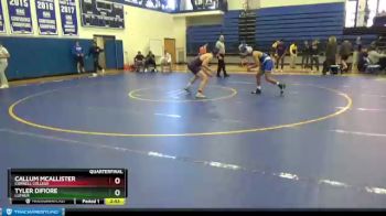 149 lbs Quarterfinal - Tyler Difiore, Luther vs Callum McAllister, Cornell College
