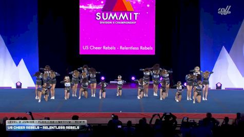 US Cheer Rebels - Relentless Rebels [2026 L2 Junior - Flex - D2 - Medium Semis] 2026 The D2 Summit