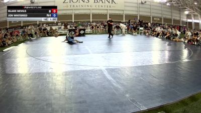 132 lbs Blake Nevils, Idaho vs Jon Whitbred, Pennsylvania Red