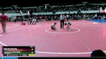 56 lbs Quarterfinal - Nolan Walton, Williamsburg Wrestling Clib vs Morgan Chaltraw, Smithfield