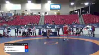 125 kg Consi Of 8 #2 - Samuel Schuyler, New York vs Wyatt Hendrickson, Air Force Regional Training Center